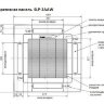 Mitsubishi Electric SLP-2AAW (декоративная панель с ИК-пультом) для серии SLZ