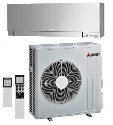 Mitsubishi Electric MSZ-EF50VES/MUZ-EF50VE Inverter (Silver)